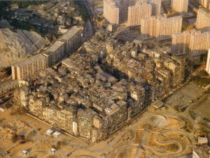Kowloon Walled City Aerial Photo